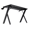 Stôl Trust GXT 700 Omnius čierny obdĺžnikový kovový rám 1200x600x740mm
