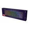 Trust GXT 866 Torix 24910 mechanická herná klávesnica, drôtová USB, podsvietená, QWERTY US International, čierna