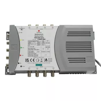 Satelitný multiswitch Triax 318602 5 vstupov 8 výstupov