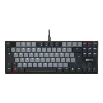 Cherry KC 500 MX LP TKL Tenkeyless USB QWERTZ nemecká 88 klávesov sivá/čierna