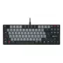 Cherry KC 500 MX LP G8A-25550HOADE-2 mechanická klávesnica, TKL, Cherry MX Low Profile 2.0 Ivory, podsvietená, drôtová, QWERTZ nemecká, čierna