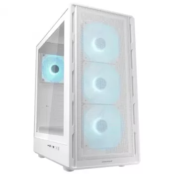 COUGAR Midi Tower Case Airface Pure PRO, ARGB, biela