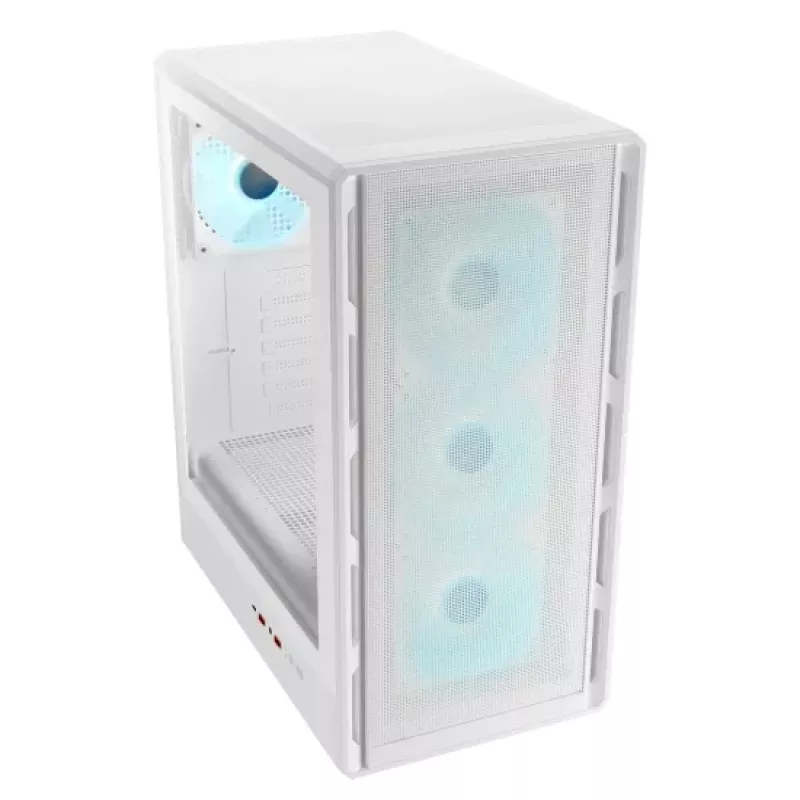 COUGAR Midi Tower Case Airface Pure PRO, ARGB, biela