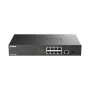 D-Link DGS-1010MP/E sieťový switch neupravovaný L2 Gigabit Ethernet (10/100/1000) Power over Ethernet (PoE) 1U čierna