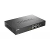 D-Link DGS-1010MP/E sieťový switch neupravovaný L2 Gigabit Ethernet (10/100/1000) Power over Ethernet (PoE) 1U čierna