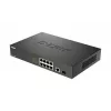 D-Link DGS-1010MP/E sieťový switch neupravovaný L2 Gigabit Ethernet (10/100/1000) Power over Ethernet (PoE) 1U čierna