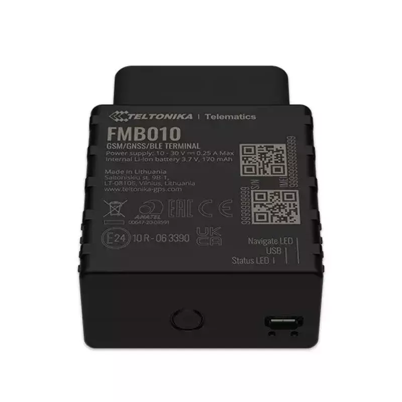 Autotracker Teltonika FMB010 čierny