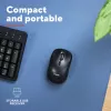 Trust Yvi+ myš univerzálna obojručná RF Wireless + Bluetooth optická 1600 DPI