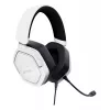 Trust GXT492W Carus headset káblový s hlavovým mostom herný biela