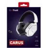 Trust GXT492W Carus headset káblový s hlavovým mostom herný biela