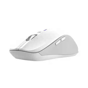 Bezdrôtová obojručná myš TRUST 25674 — Bluetooth, 3200 DPI, 9 tlačidiel, biela