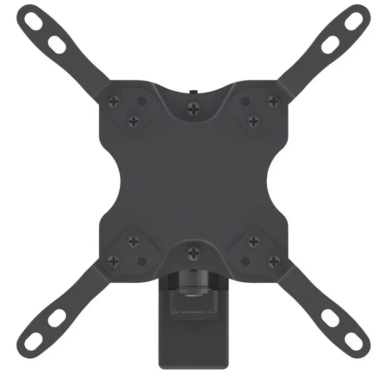 Manhattan nástenný držiak pre televízory a monitory (Full-Motion), pre obrazovky 13 inch až 42 inch, VESA kompatibilita: všetky medzi 75x75 mm a 200x200 mm – skontrolujte rozmery štyroch montážnych otvorov na zadnej strane obrazovky, aby ste zaistili vhodnosť, max. 20 kg, čierny, držiak
