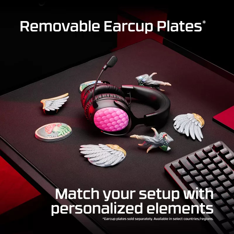 HyperX Cloud III S Wireless - herný headset (čierno-červená), červená, Čína, okolo uší, uzavretý, 115 mm, 210 mm