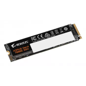 Interná M.2 NVMe SSD GIGABYTE AORUS Gen4 7000E 1 TB — 7100 MB/s čítanie, 6100 MB/s zápis, M.2 2280
