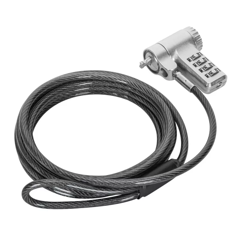 Targus ASP96GLX-S káblový zámok strieborný 2m číselný zámok