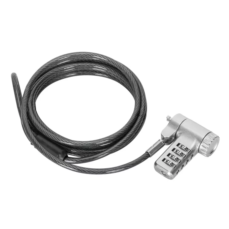 Targus ASP96GLX-S káblový zámok strieborný 2m číselný zámok