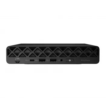 Mini PC HP ProDesk 4 G1i AI – Intel Core Ultra 7 265T, 16 GB DDR5, 1 TB NVMe SSD, Windows 11 Pro, Jack Black