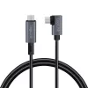 LogiLink CU0182 USB kábel USB 2.0 1m USB-C čierny strieborný