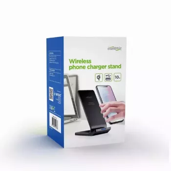 Mobilná nabíjačka Gembird EG-WPC10-02 bezdrôtové nabíjanie smartfón čierna