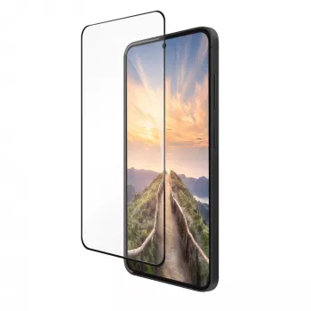 Ochranná fólia displeja d bramante Bulk pre Samsung Galaxy A56 — čierny okraj