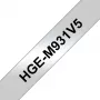 Štítok HG Brother HGM931V5 čierny strieborný