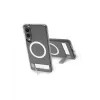 dbramante1928 Iceland Ultra D3O Qi2 Kick IMEDCL006789 zadný kryt so stojanom pre Samsung Galaxy S25 Edge, číry