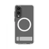 dbramante1928 Iceland Ultra D3O Qi2 Kick IMEDCL006789 zadný kryt so stojanom pre Samsung Galaxy S25 Edge, číry