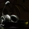 Lexip x Steelplay Impulse Multi Bluetooth herný headset JVAMUL00143, drôtový a bezdrôtový, 3,5 mm jack, odnímateľný mikrofón na ramene, čierny