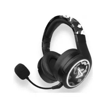 Steelplay Bluetooth headset - Impulse Camo (Multi), káblový & bezdrôtový, 20 - 20000 Hz, gaming, 305 g, headset, čierny, maskáčový vzor