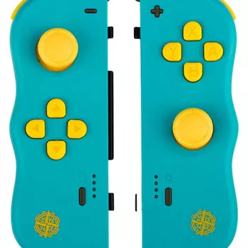 Lexip Twinpads Adventure – kompatibilné so Switch, gamepad, Nintendo Switch, Nintendo Switch OLED, tlačidlo nahrávania, D-pad, tlačidlo Home, analógový / digitálny, bezdrôtový, Bluetooth
