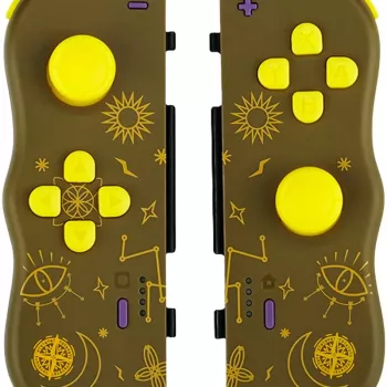 Lexip Twinpads Adventure Magic – kompatibilné so Switch, gamepad, Nintendo Switch, Nintendo Switch OLED, tlačidlo nahrávania, krížový ovládač, tlačidlo Home, analógový / digitálny, bezdrôtový, Bluetooth