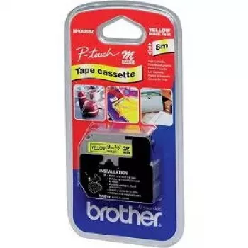 Brother M-K621BZ popisovacia páska čierna na žltej