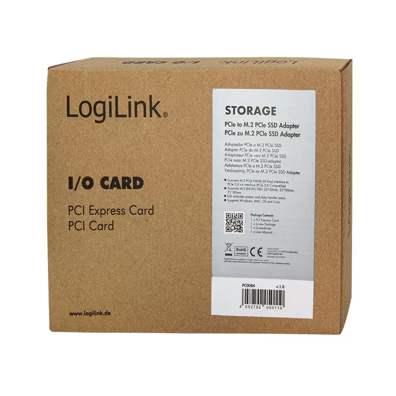 Interný M.2 adaptér LogiLink PC0084