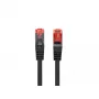 Lanberg sieťový kábel PCF6-10CU-0100-BK 1m Cat6 F/UTP čierny