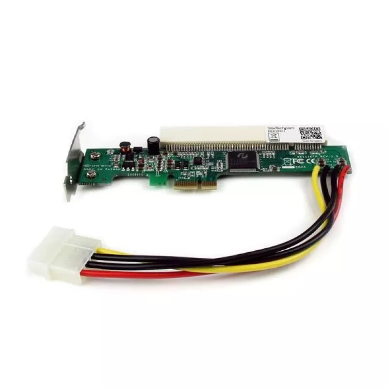 StarTech.com PCI Express na PCI adaptérová karta, PCIe, PCI 32-Bit, červená, CE, FC, ROHS, PERICOM PI7C9X110BNBE, 0 - 85 °C