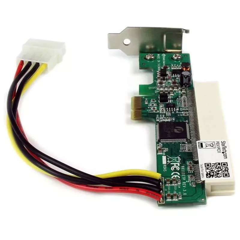 StarTech.com PCI Express na PCI adaptérová karta, PCIe, PCI 32-Bit, červená, CE, FC, ROHS, PERICOM PI7C9X110BNBE, 0 - 85 °C