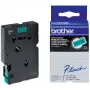 Páska na popisovanie Brother TC701 12 mm čierna na zelenej