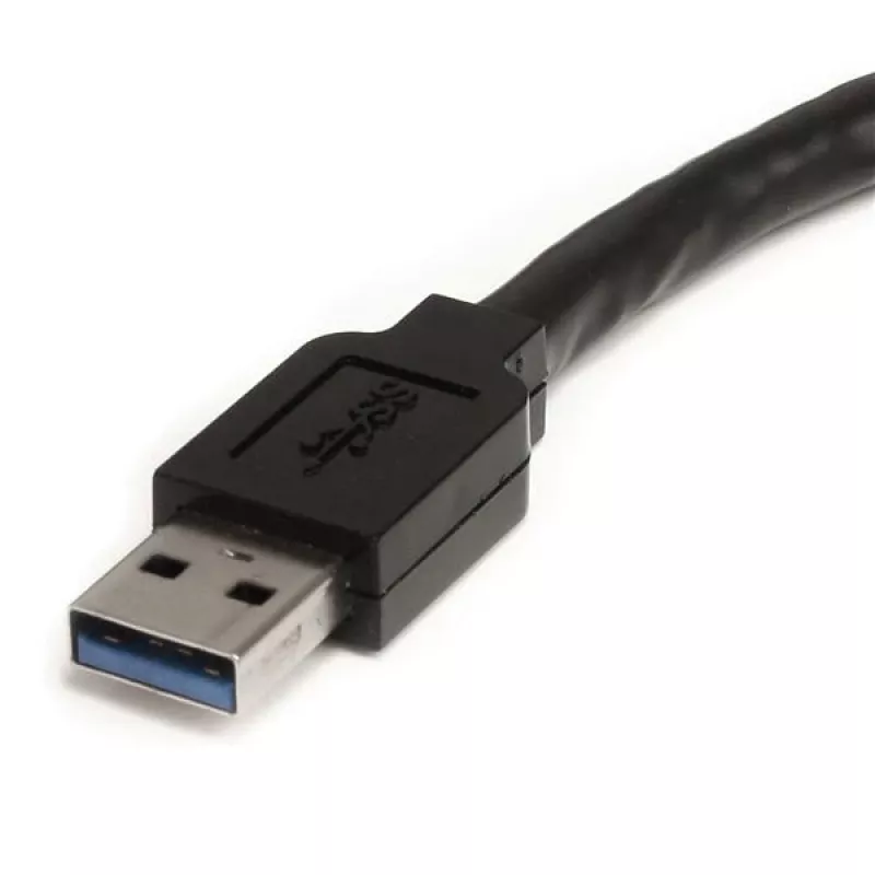 StarTech.com 10m aktívny predlžovací USB 3.0 kábel - M/F, 10 m, USB A, USB A, USB 3.2 Gen 1 (3.1 Gen 1), 5 Gbit/s, čierny