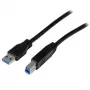 StarTech.com 2m (6 ft) certifikovaný SuperSpeed USB 3.0 A-na-B kábel – M/M