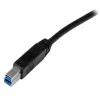 StarTech.com 2m (6 ft) certifikovaný SuperSpeed USB 3.0 A-na-B kábel – M/M