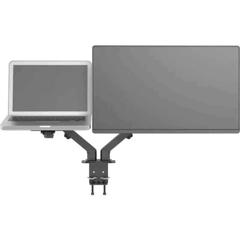 Držiak monitora Vision VFM-DAD/4 27 inch stolový čierny Bolt-through