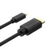 HDMI kábel UNITEK Y-C182 2m HDMI Type-D Micro HDMI Type-A Standard čierny