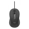 Káblová klávesnica s myšou Logitech 920-013349 — USB, QWERTY US International, graphite, kábel 1,8 m