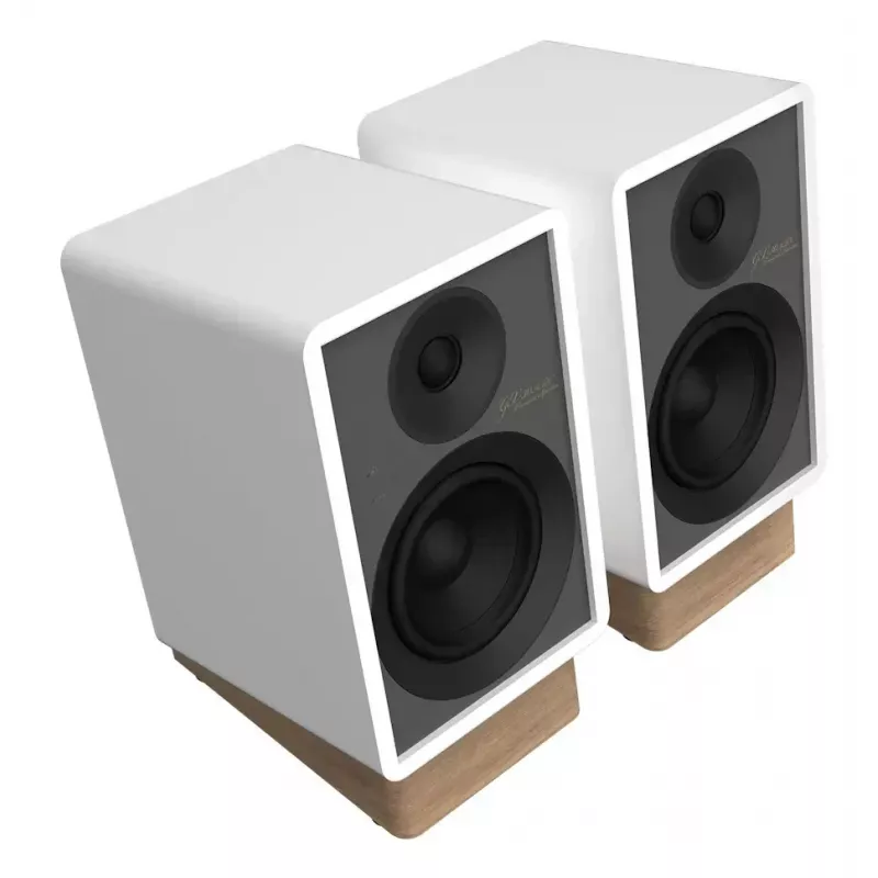 Onkyo 2-pásmový reproduktor GX-30ARC — 2.0 kanály, káblový a bezdrôtový, 50 W RMS, 55–20000 Hz, sivý/biely