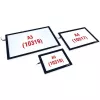 Rám na jednotlivé snímky Reflecta LED Light Pad A4 super tenký čierny 31x21 cm