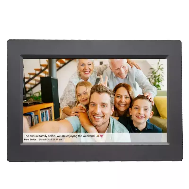 Digitálny fotorámik Denver PFF-1015B 10,1 palca dotykový displej WLAN 16 GB