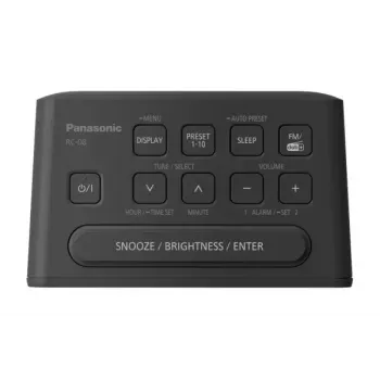 Rádiobudík Panasonic RC-D8EG-K čierna