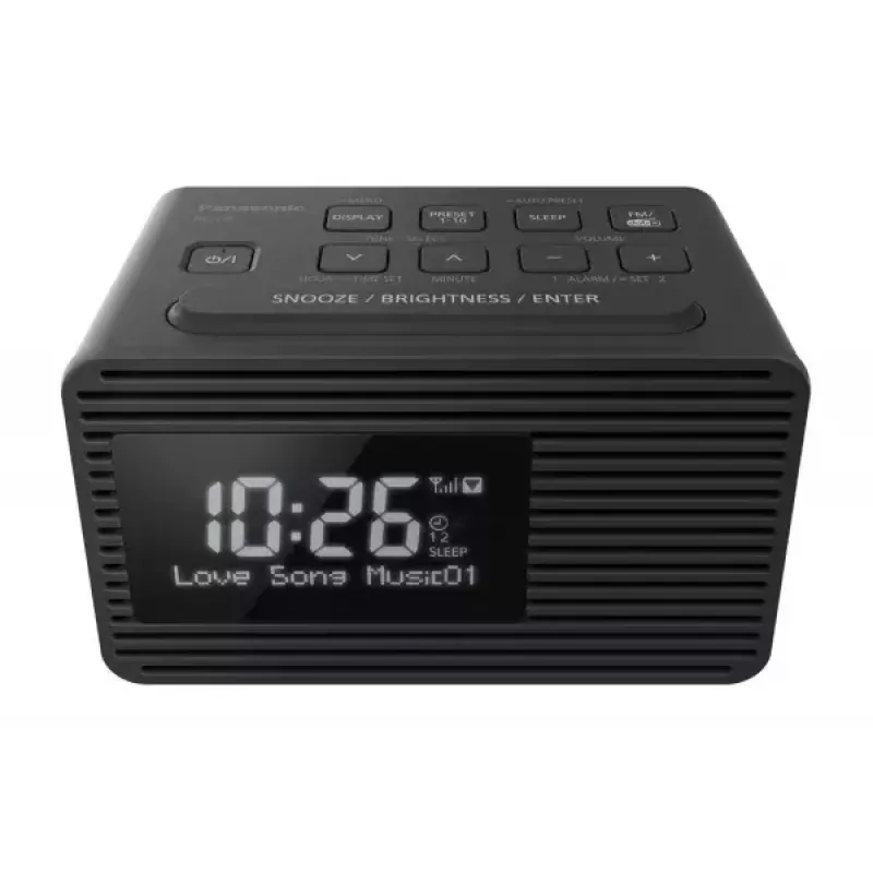 Rádiobudík Panasonic RC-D8EG-K čierna