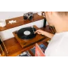 Remeňový audio gramofón Lenco LS-55WA drevo poloautomatický USB Bluetooth