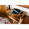 Remeňový audio gramofón Lenco LS-55WA drevo poloautomatický USB Bluetooth